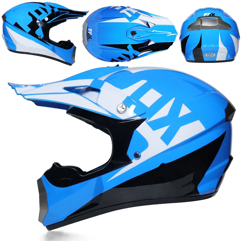 11 Гоночный Кроссовый мотоциклетный шлем DOT Casque Moto Capacete Moto Casco бездорожье полное лицо винтажный Кроссовый шлем для женщин 3 подарка - Цвет: 11