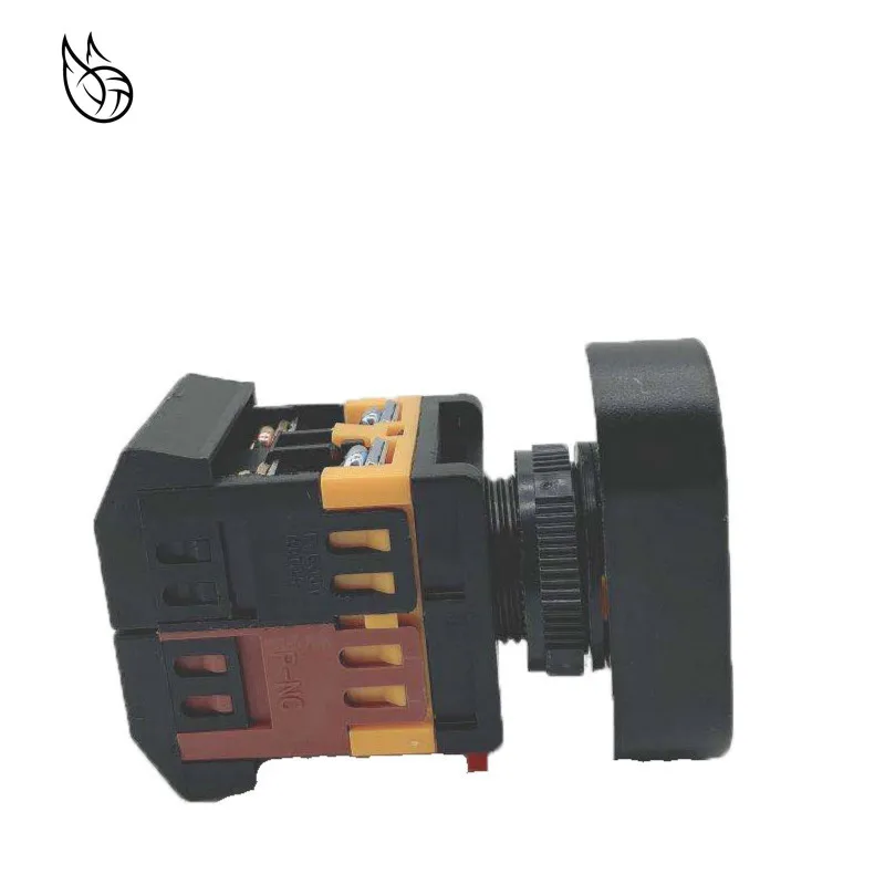 Автосброс желтый индикатор двойной кнопочный переключатель 10A AC220V|Выключатели| |