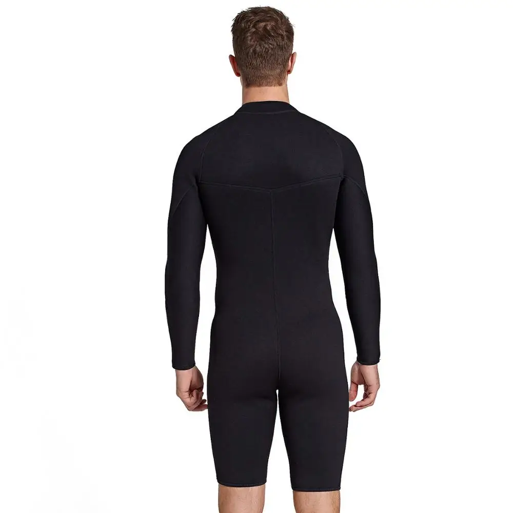 Слитный купальный костюм SBART неопреновый Мужской гидрокостюм с длинным рукавом 3