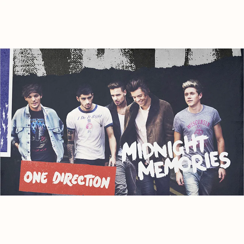 

Флаги и баннеры с полуночной памятью в одном направлении 90x150 см