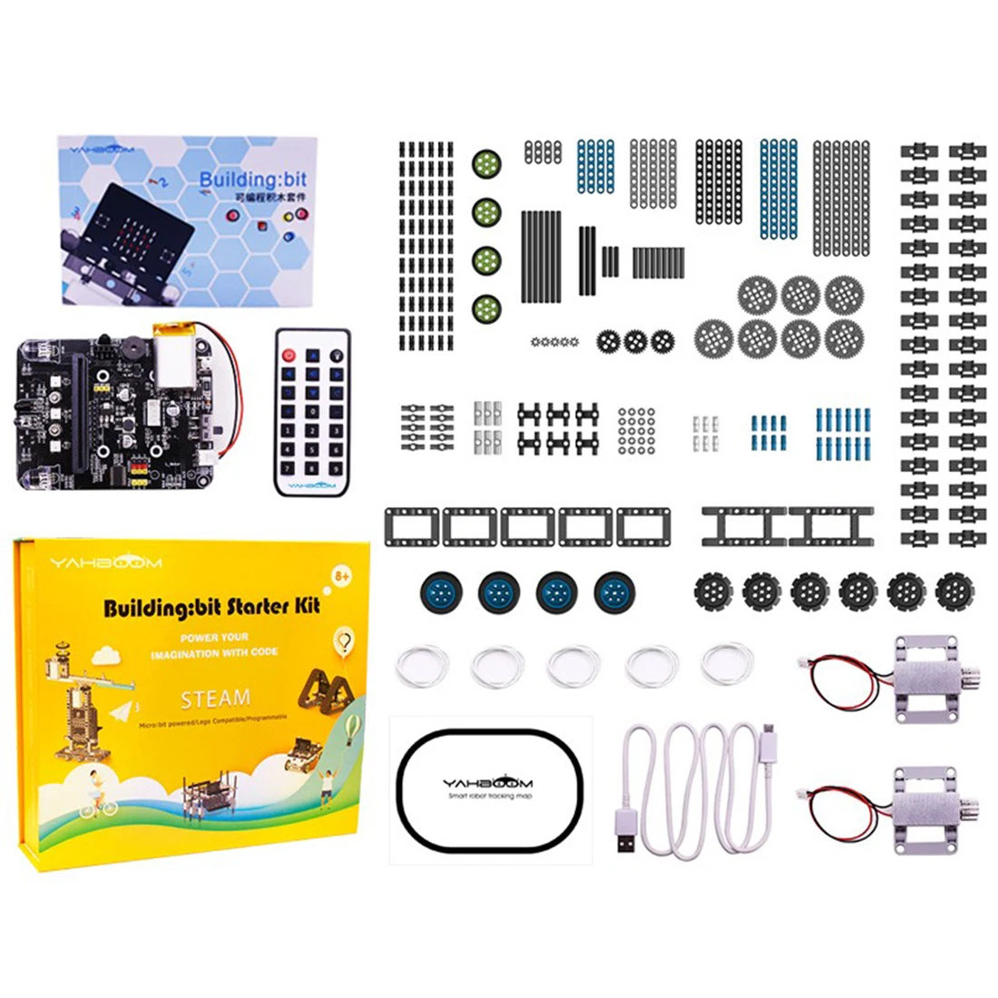 Micro:Bit комплекты для выноса руля программируемый микробитный робот DIY игрушечный
