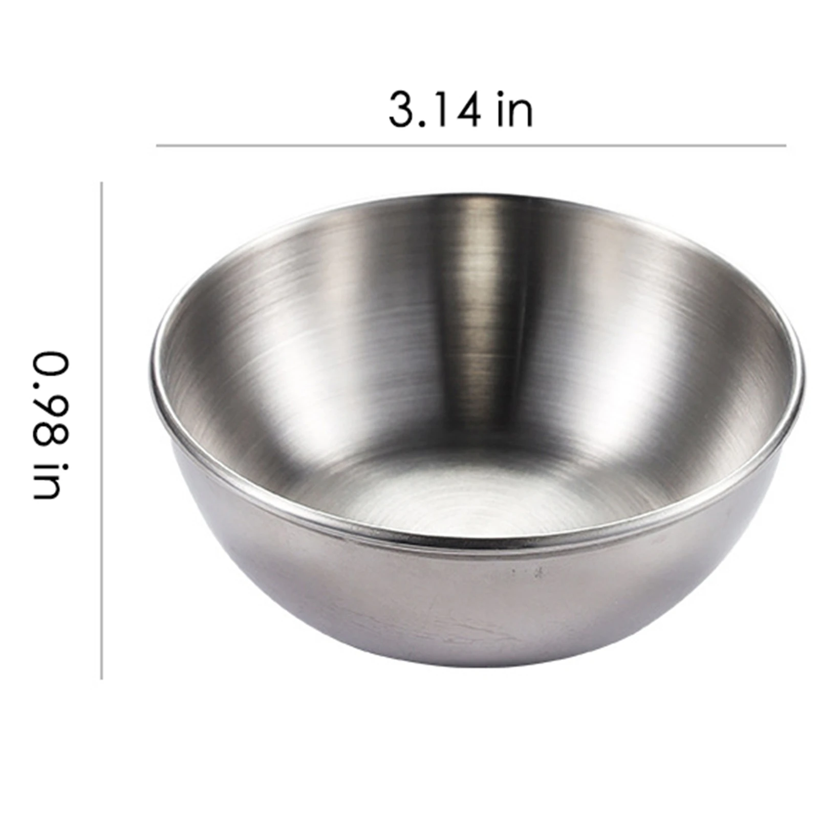 

4pcs Golden Sauce Dish Appetizer Serving Tray Stainless Steel Sauce Dishes Spice Plates Kitchen Supplies Plates Spice Dish Plate