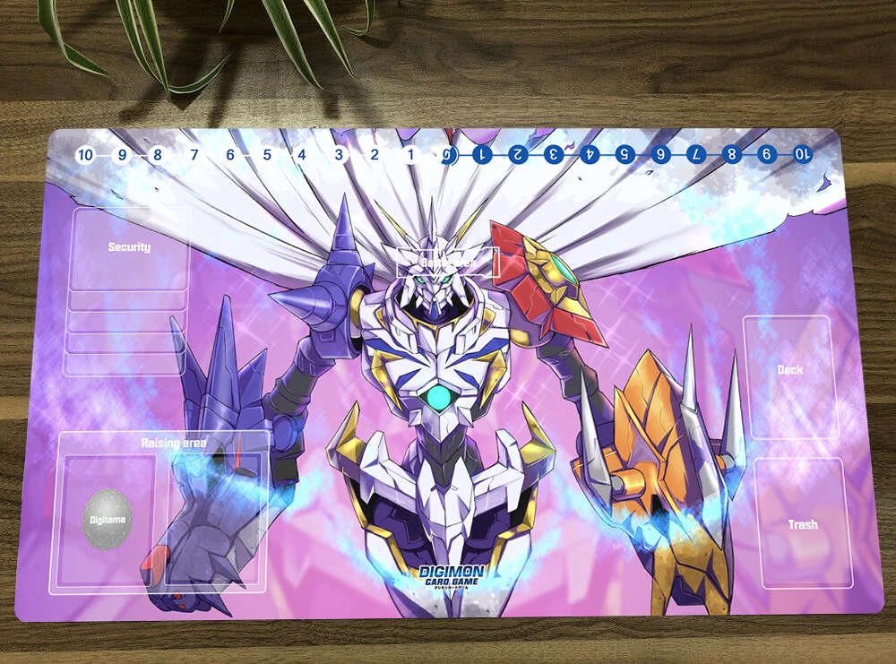 

Настольная компьютерная игра Digimon, игровой коврик для дуэли Omnimon, игровой коврик для торговых карт DTCG, коврик для мыши, Настольный коврик для ...