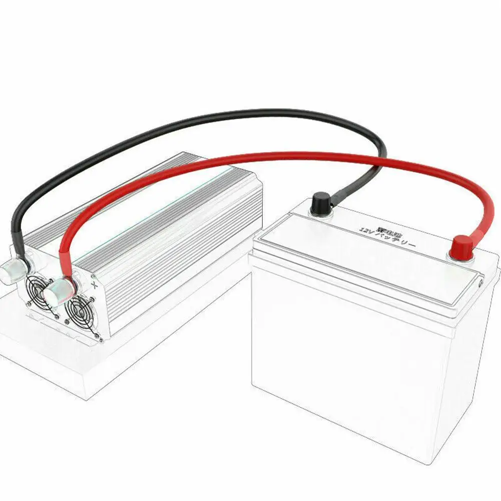 

Connection Line Battery Wire Copper Wire Negative Battery Lug Cable Cord Cable Line Ground Terminal Kit Battery With Connec Y6L7