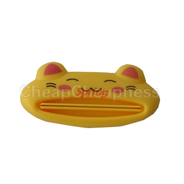 

New Creative Cartoon Cute Animal Multifunction Plastic Toothpaste Squeezer Toothbrush Holder Bathroom Dispenser Squeezing Tools
