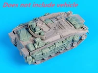 172 scale die cast resin made of the armored vehicle parts of the british fighter accessory set unpainted