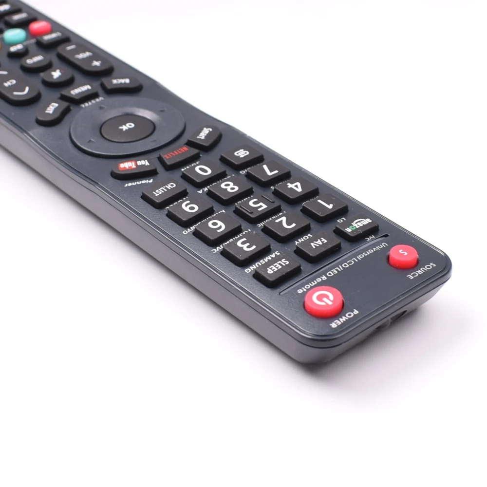 Универсальный пульт ДУ для ЖК-LED телевизоров SHARP PHILIPS HAIER HITACHI SANYO TCL KONKA PANASONIC GRUNDIG VESTEL ALL on.