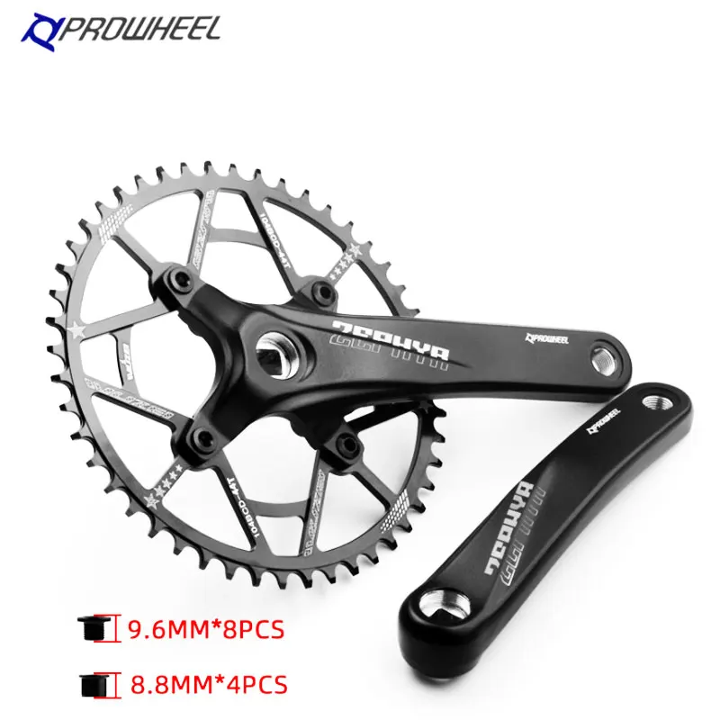 

Prowheel 104BCD 170mm 175mm alloy bicycle 40T 42T 44T 46T 48T 50T 52T bicycle chain wheel