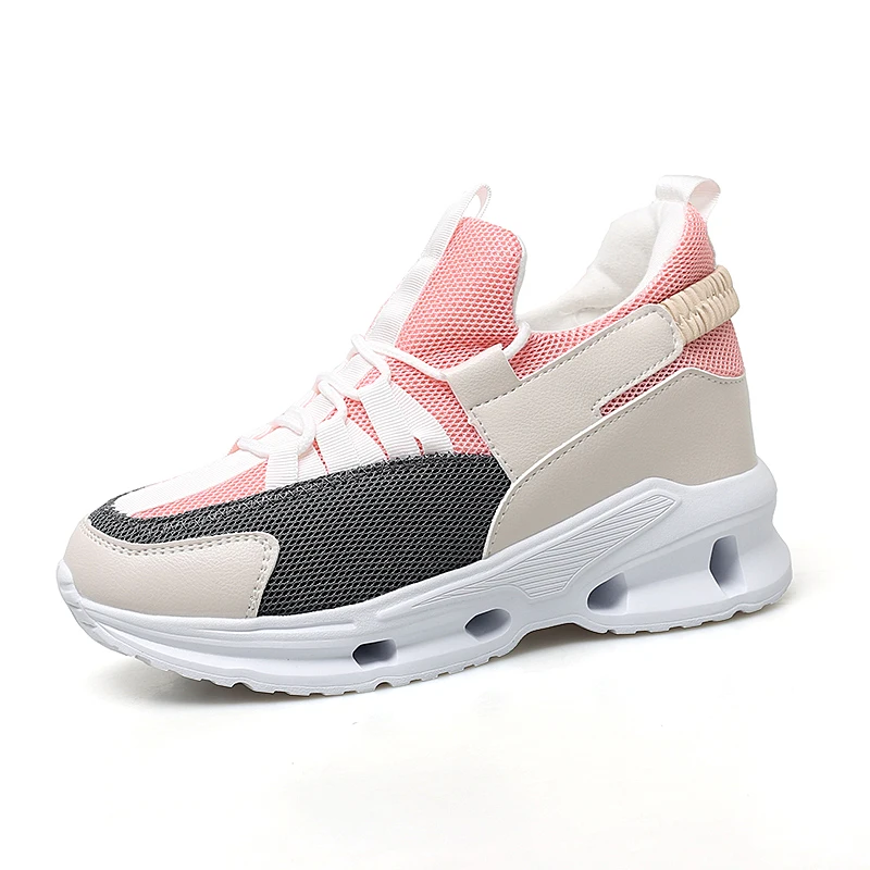 Новинка 2019 года модные кроссовки визуально увеличивающие рост Женская Весенняя