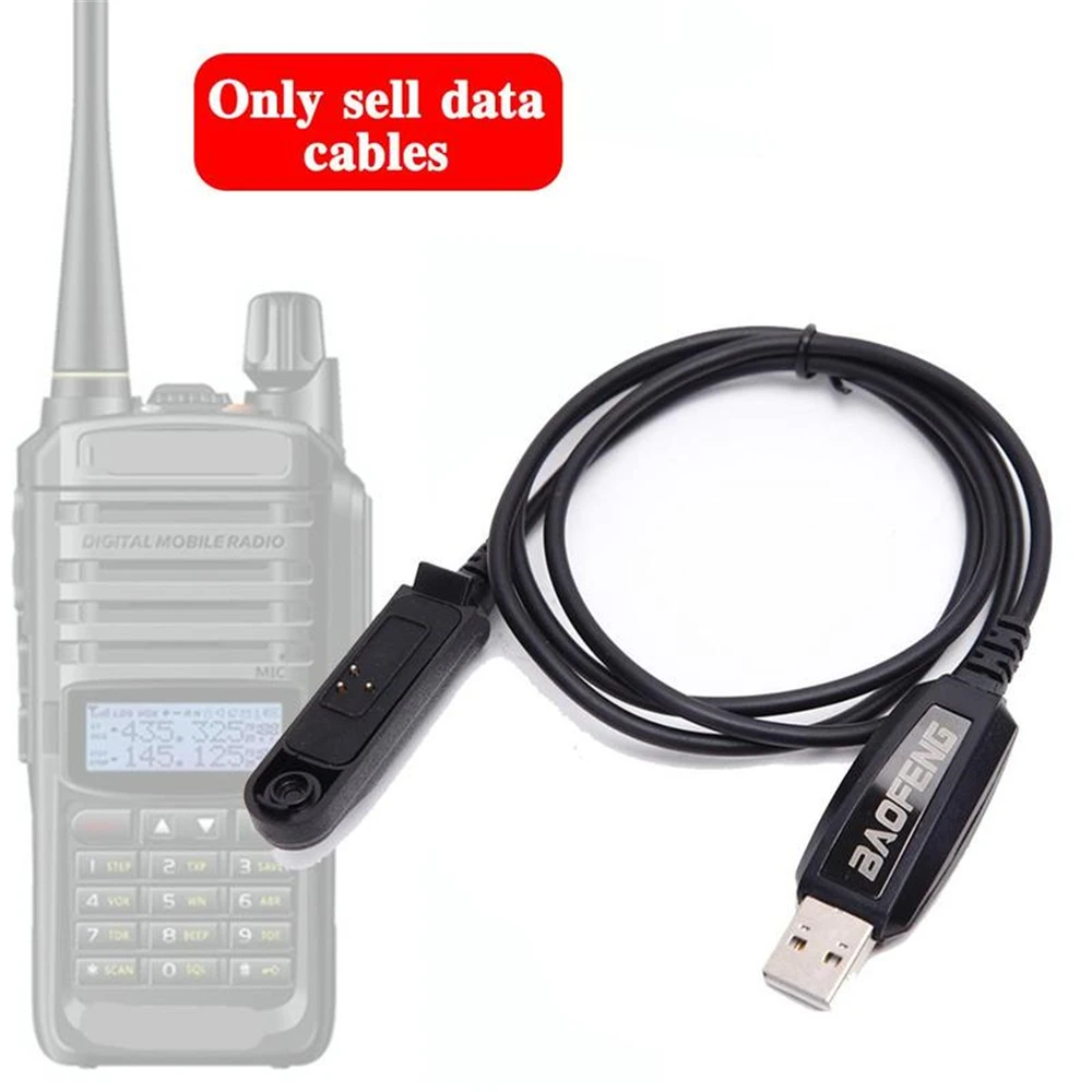 

USB Programming Cable Cord CD For Baofeng Walkie Talkie For BF-UV9R Plus/BF-A58/UV 5R/UV 10R Radio PC Write Frequency Line