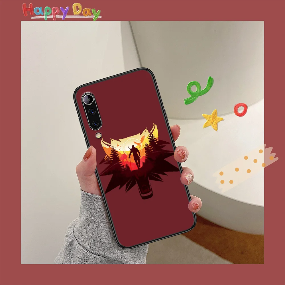 

Game witchers Phone Case For XIAOMI MI Note 8 9 T 10 Pro Lite SE A2 A3 POCO X M MAX 2 3 black Coque Soft Waterproof Fashion