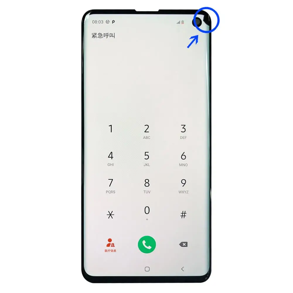 Оригинальный ЖК дисплей для SAMSUNG Galaxy S10e S10 G9730 + Plus G9750 100% сенсорный экран