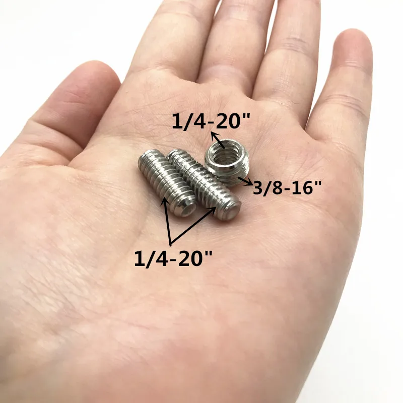 Переходник с резьбовым креплением Мама на папа 1/4 дюйма соединительным винтом