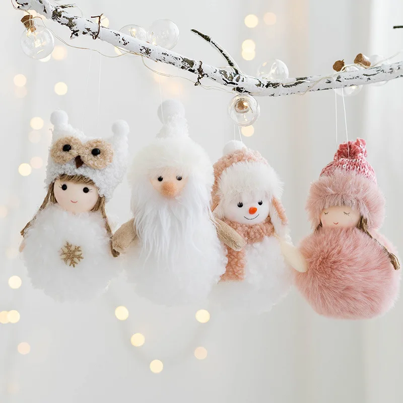 

2022 New Year Gift Cute Christmas Angel Doll Xmas Tree Ornament Noel Deco Christmas Decoration for Home Natal Navidad 2021 Decor