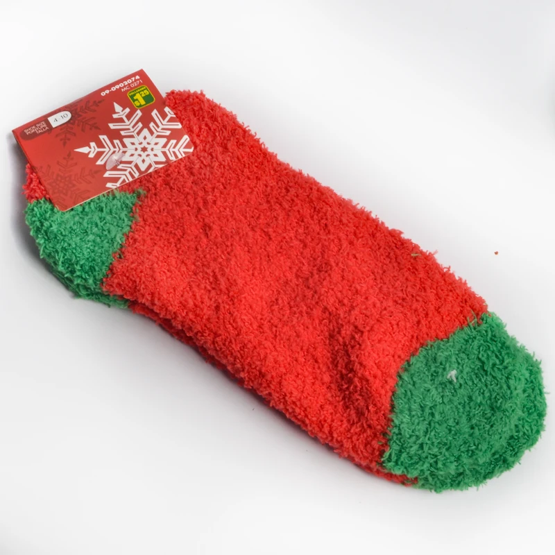 

Christmas Socks Cute Thick Warm Sleeping Floor Sleep Socks Female Tube Socks Christmas Sock
