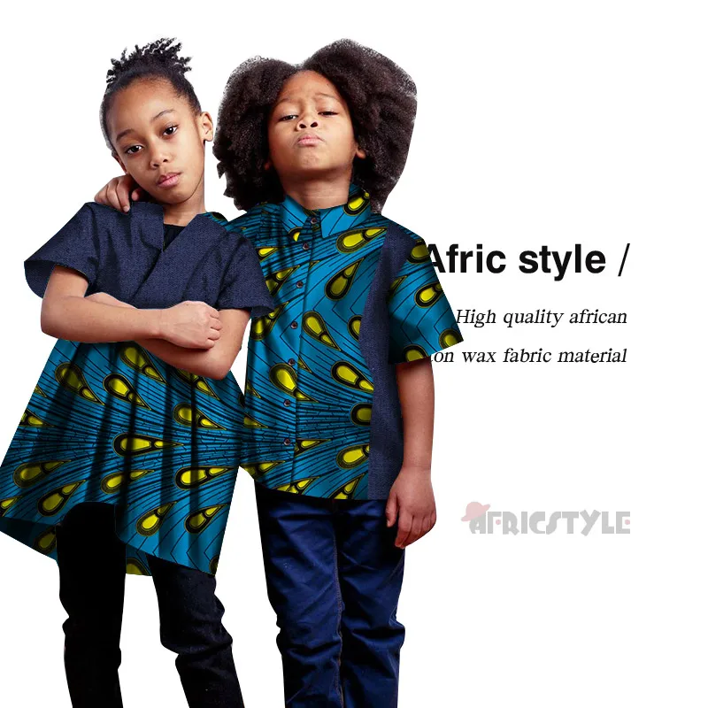 2020 African children's clothes African style children's wear Fashion children's clothes 2 sets of  wyq544