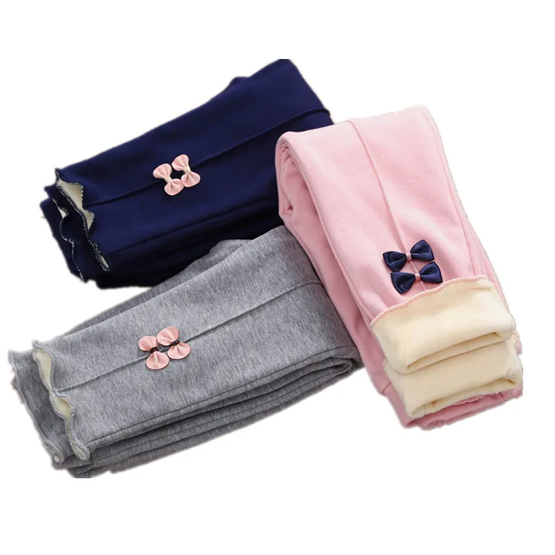 

2019 new winter Girls Kids boys Leggings plus velvet thickening comfortable cute baby Clothes Children Clothing