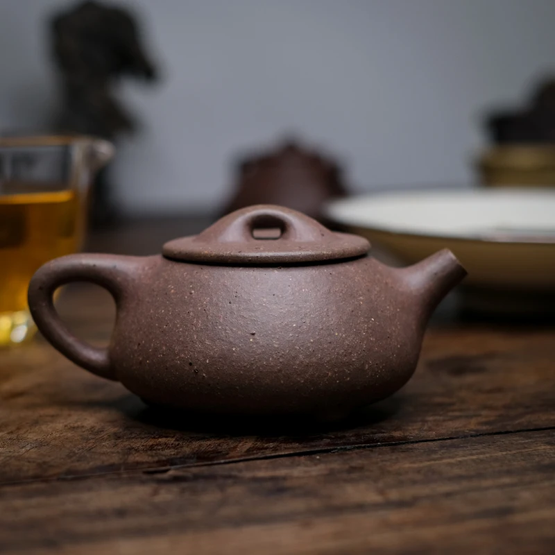 

★★hand gourd ladle 200 cc teahouse with high temperature gas kiln refining old section are recommended YIXINGCHINA mud
