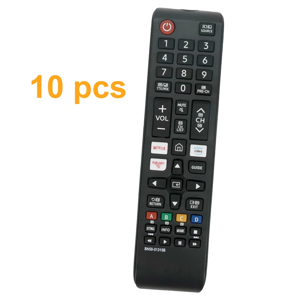 10 шт./лот BN59 01315B для Samsung Smart TV замена пульта дистанционного управления с Netflix Prime