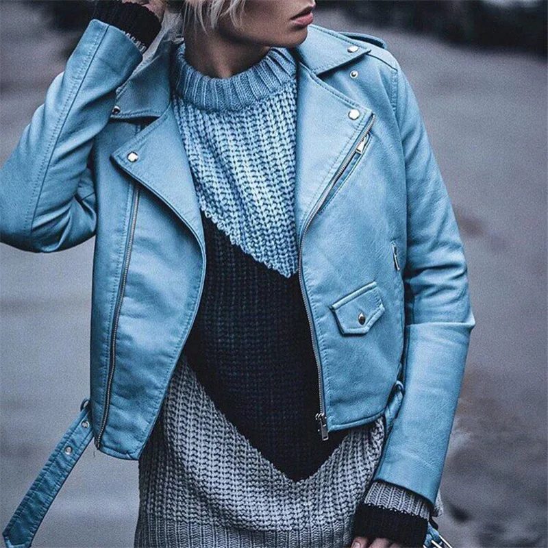 Новинка 2020 модные женские осенне зимние винно красные Куртки из искусственной