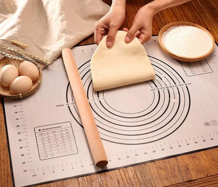 60*40 см креативный антипригарный пищевой силиконовый термостойкий прокатный