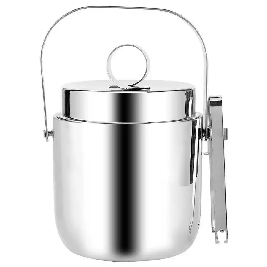 Ведро для льда из нержавеющей стали с двойными стенками ведро Вино Шампанское