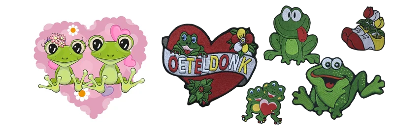 Индивидуальные OETELDONK embleem эмблемы и значки для вышивки