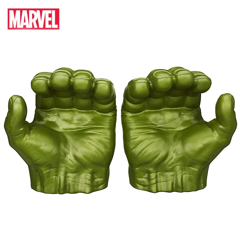 No box Disney Marvel Мстители перчатки-блокшив Фигурки игрушки Халк фигурка Косплей Marvel Legends Gamma Grip модель игрушки подарок для детей - Цвет: No box