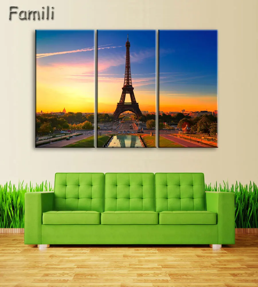 

3 шт., хит продаж, современная настенная краска, художественная картина, картина, рисунок на холсте, Классическая красота греческого острова Санторини