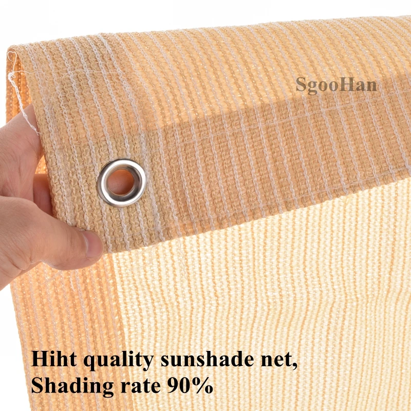 Custom size 1.5x6mHDPE Anti-UV Sun Shading Net