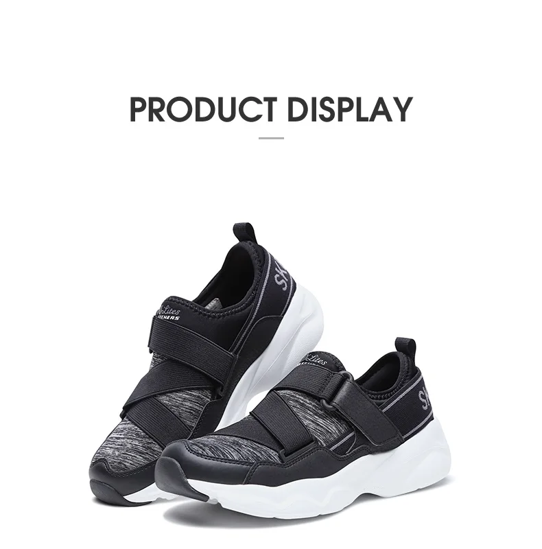 Skechers D'LITES/женская повседневная обувь; обувь для папы на толстом каблуке; женская дышащая повседневная обувь; женская обувь на толстой подошве; 88888200-BLK