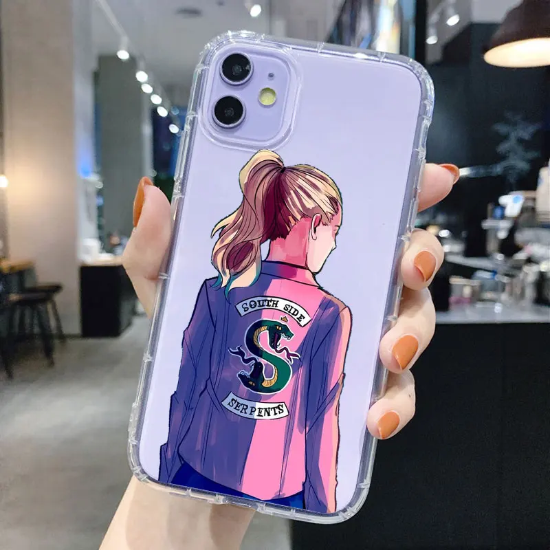 Чехол PUNQZY ривердэйл для телефона 12 PRO 11PRO Max 7 7s 8 plus 6s XR XS MAX праздничный подарок ТВ