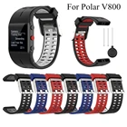Силиконовый ремешок для умных часов Polar V800 GPS, сменный ремешок с инструментом для Polar V800