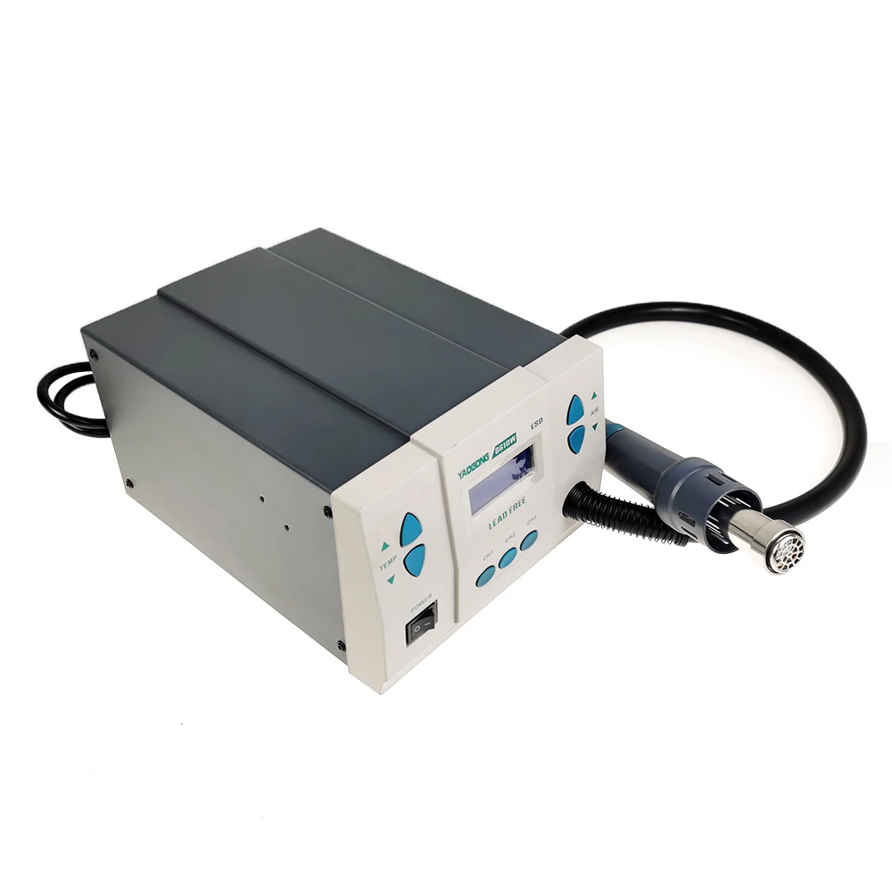 1000W Large Air Volume Voltage 220V / 110V YAOGONG 861DW Lead-free Intelligent Hot Gun Desoldering Station High Power - купить по