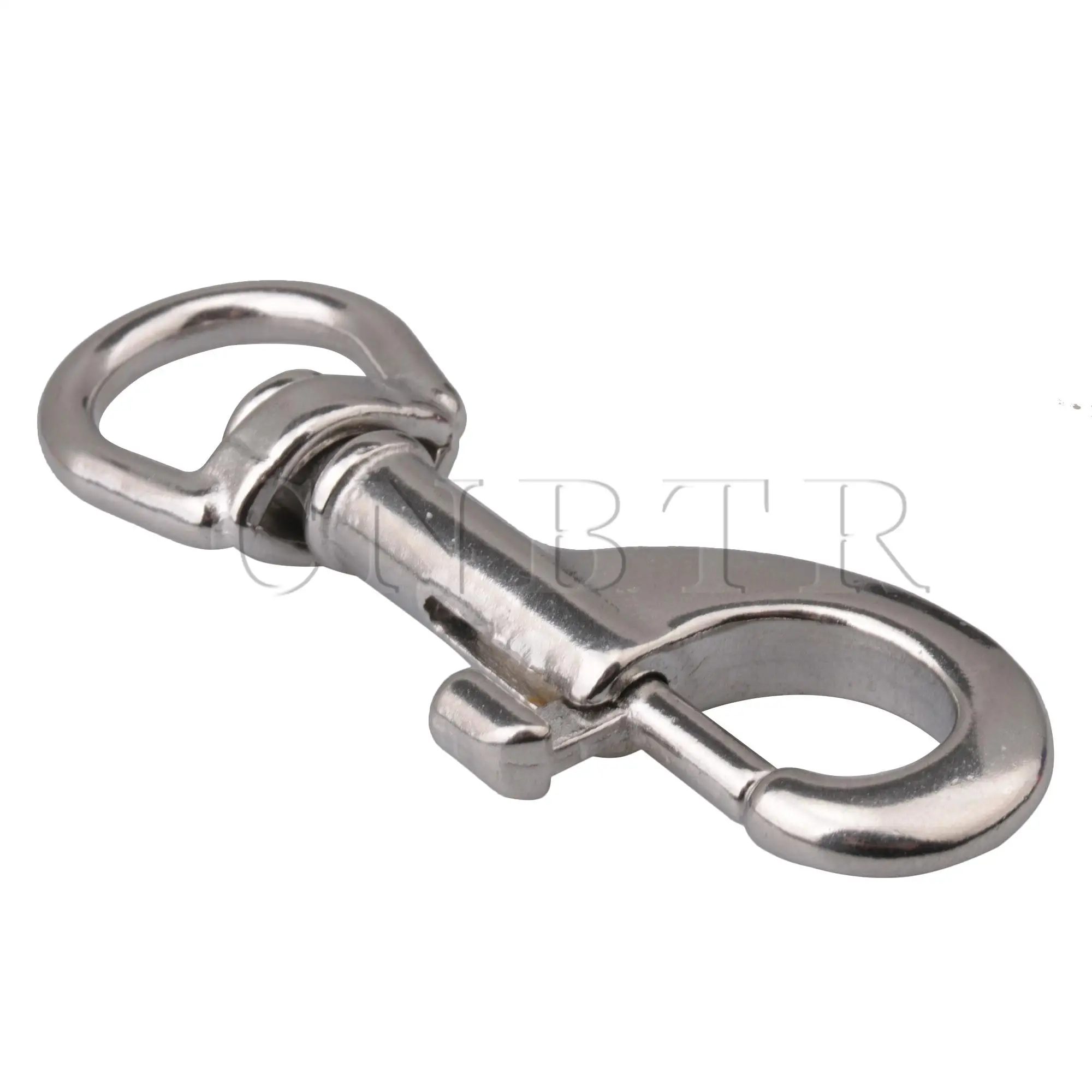 CNBTR круглый шарнирный болт защелкивающиеся крючки брелок зажим из нержавеющей