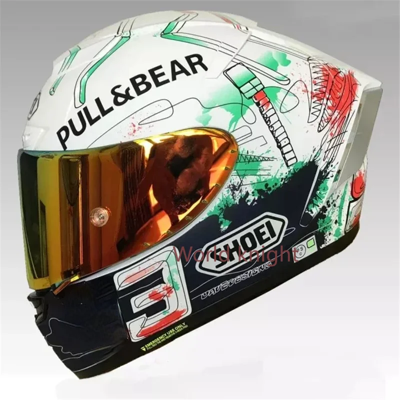 

Full Face Motorcycle helmet X14 Marquez PAINTING generation2 Helmet helmet Riding Motocross Racing Motobike Helmet