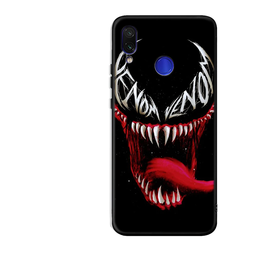 Venom чехол для Xiaomi Redmi 4x 4A Pro 5 6 7 Pro Plus Note 3 4 5 6 7 X премьер-профессионал K20 Pro Мягкая Силиконовая обложка чехол Fundas