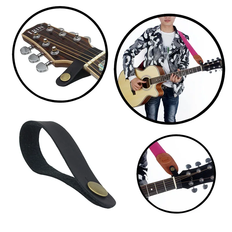 gitarre neck strap leder kopf safe lock taste gitarre strap gürtel für ukulele bass folk akustische elektrische gitarre zubehör free gl