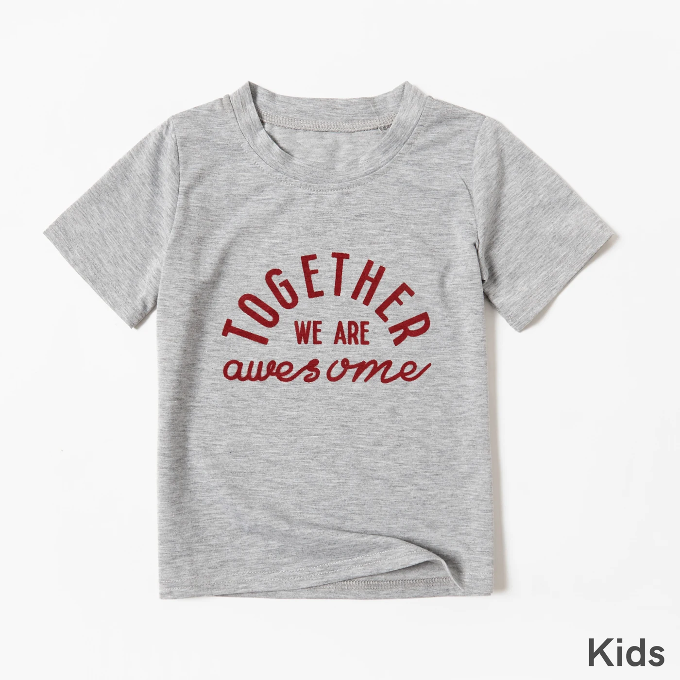 

PatPat 2021 New Summer Awesome Letter Print Family Matching T-shirts