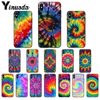yinuoda tie dye tpu soft phone case cover for apple iphone 8 7 6 6s plus x xs max 5 5s se xr 11 11pro max cover