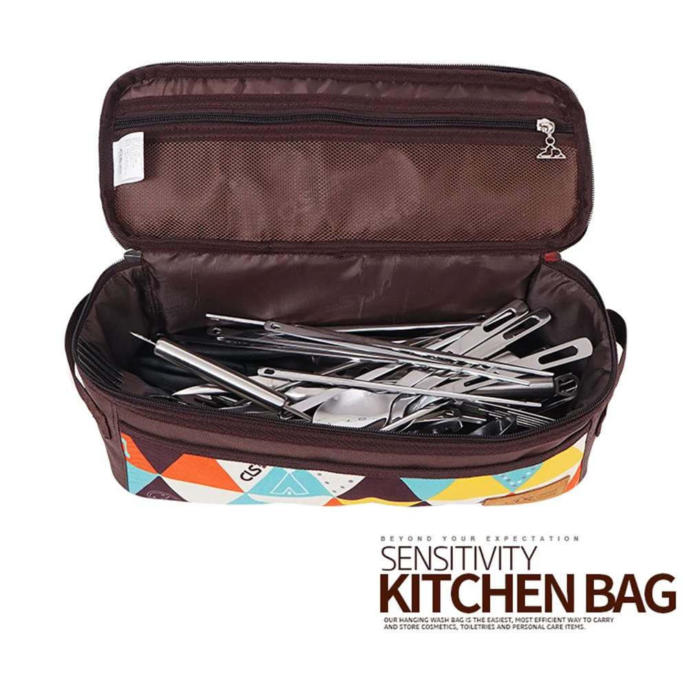 Кухонная посуда для кемпинга на открытом воздухе сумка хранения барбекю