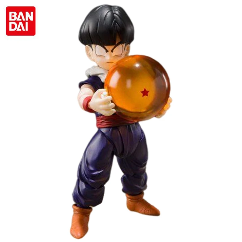 

BANDAI Original Edition Soul Limitation SHF Dragon Ball Juvenile Son Gohan Namek 10CM ABS Anime Figures Movable Model Toy Gifts