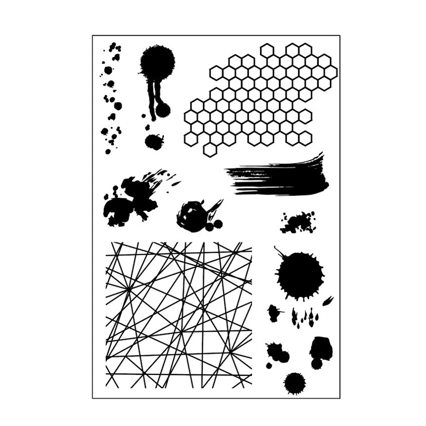 Горячая Распродажа чернила прозрачные штампы/силиконовые уплотнения роликовый