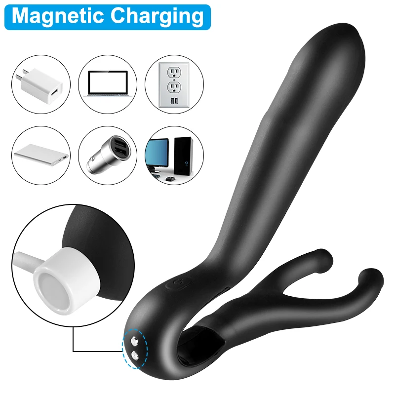 Heating Prostate Massage Vibrator Anal Sex Toys For Men Gay 8 Modes Remote Control Vibrating Plug Female Masturbators | Красота и