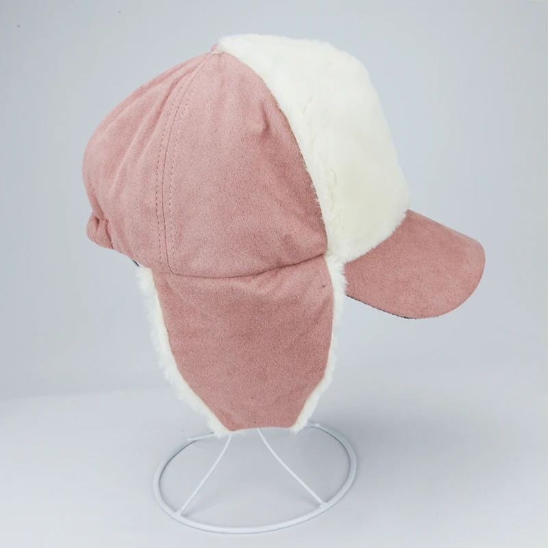 Русская Ушанка шерстяная шапка для взрослых зимняя теплая бейсбольная уличная