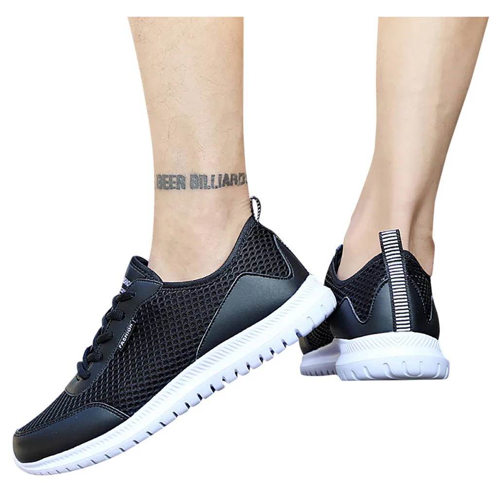 

SAGACE Sneakers Fashion Men's Personality Breathable Wearable Lazy running Shoes Outdoor Lightweight Sports Shoes Summer X0119