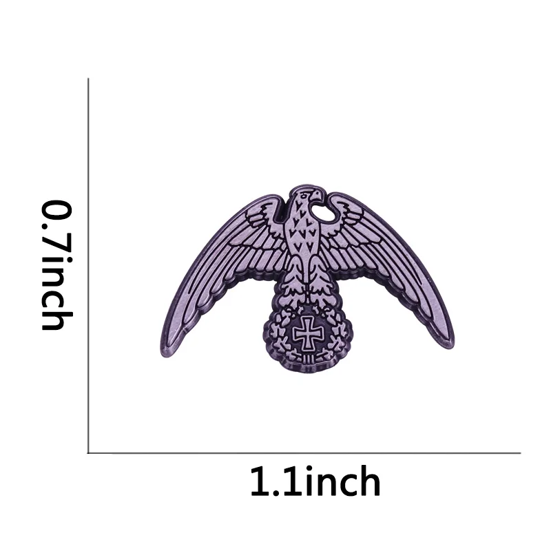 WW2 Римский Орел и Мальтийский крест немецкий значок стальной | Украшения