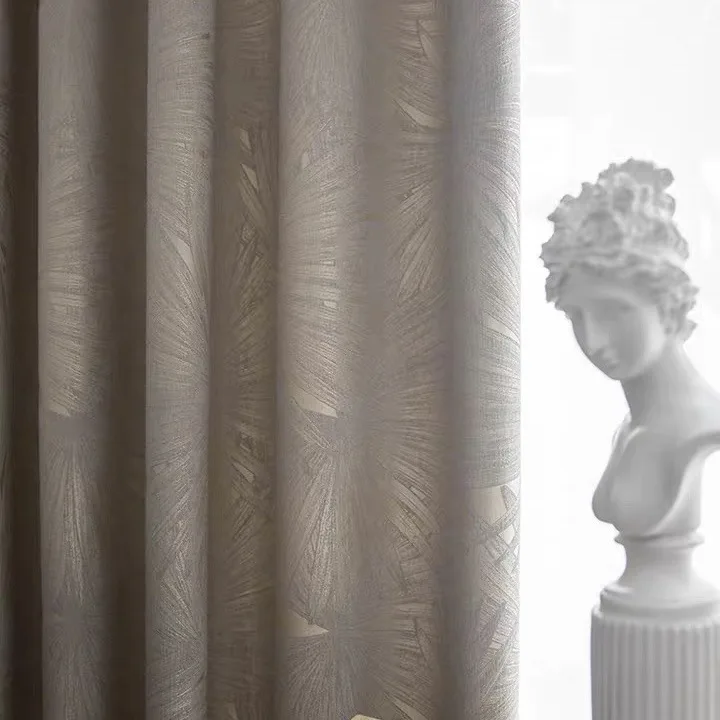 2022 High-end Velvet Gilded Curtains for Living Dining Room Bedroom Blackout Curtains High End European style Luxury  Valance