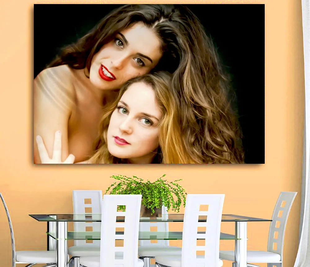

Beauty painting tapestry psychedelic colorful wall hanging tapestry beautiful woman ethnic characteristics wall art yoga mat