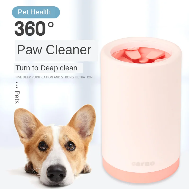 

Dog Paw Cleaner Cup Soft Silicone Combs Quickly Wash Foot Cleaning Bucket Portable Outdoor Pet towel Foot Washer Paw Clean Brush
